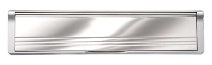 Aluminum Flaps Silver Frame Elite Mail Slot